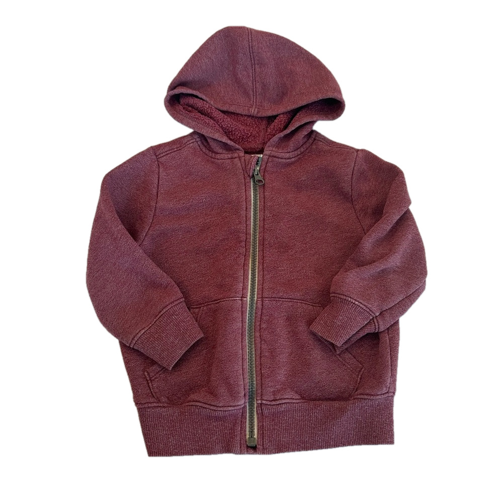 4/20$ Old Navy Toddler Red Zip-Up Hoodie size 2T